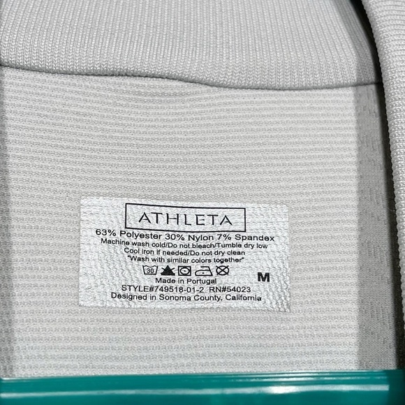 Athleta Jacket Seamless Novelty Chevron - Picture 5 of 5